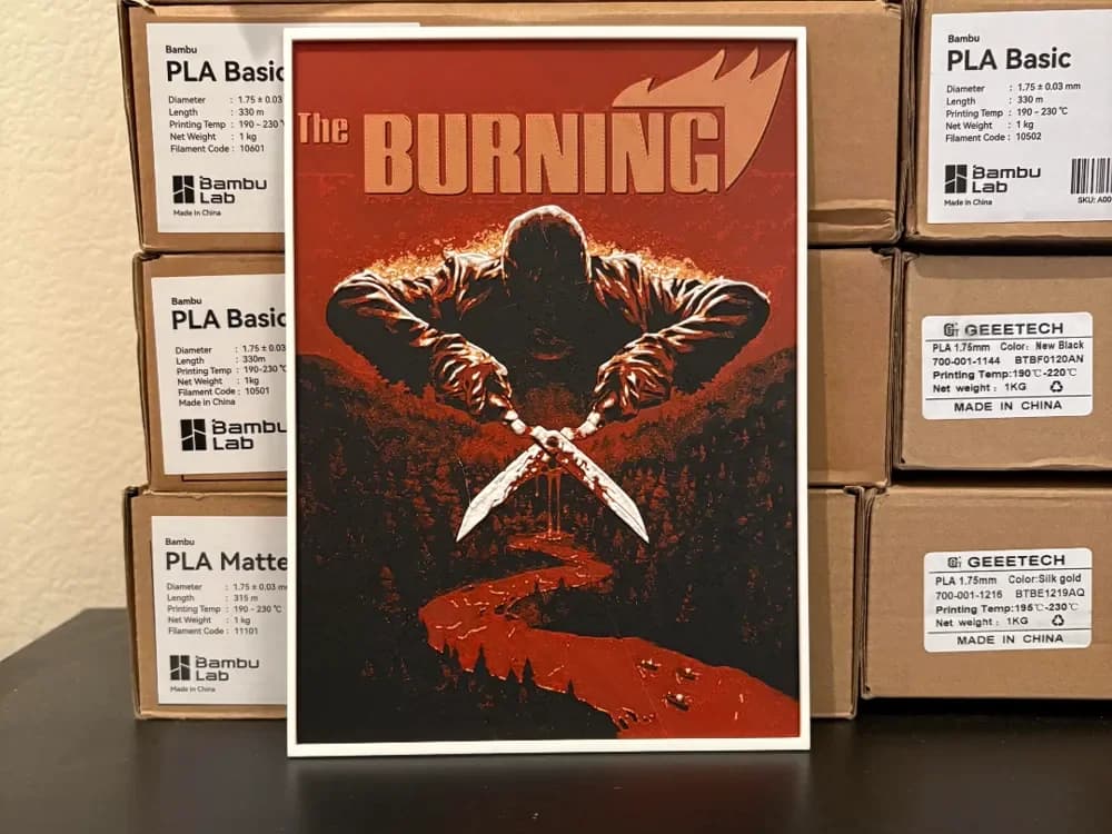 The Burning Hueforge by Estiv HueForge model: The Burning Hueforge by Estiv