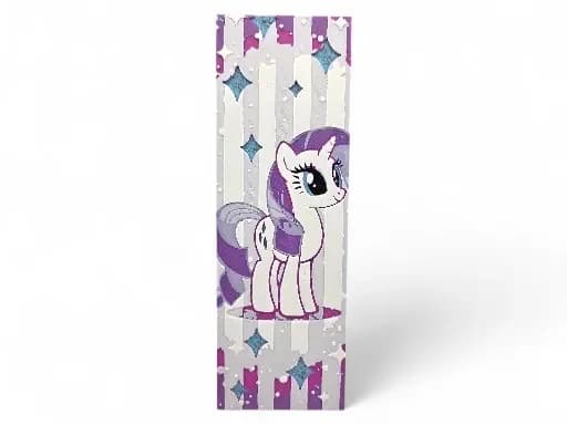 Rarity My Little Pony 50mm x 150mm Bookmark by MythicHue's HueForge model: Rarity My Little Pony 50mm x 150mm Bookmark by MythicHue's