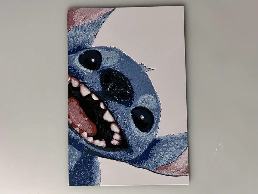 Stitch, Lilo and Stitch, Live Action by 3djd HueForge model: Stitch, Lilo and Stitch, Live Action by 3djd