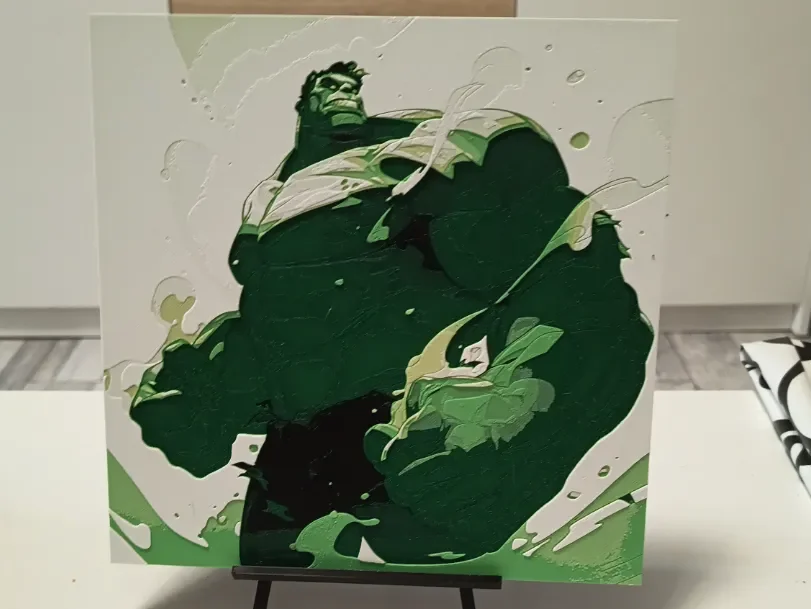 Hulk Marvel Hueforge by 3DNesy HueForge model: Hulk Marvel Hueforge by 3DNesy