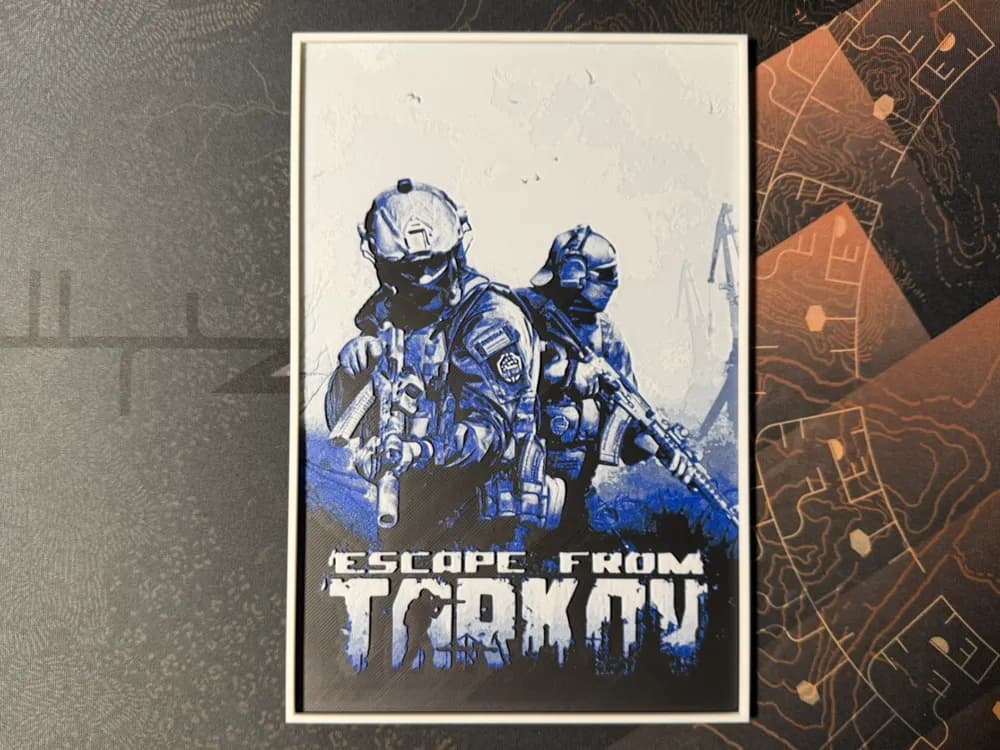 Escape from Tarkov - HueForge (4/5 Color) Escape from Tarkov - HueForge (4/5 Color)