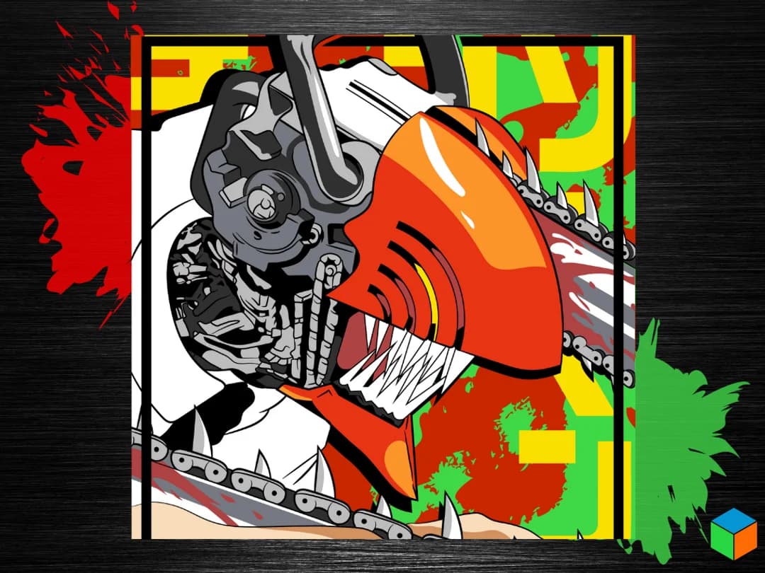 🟥 Exclusive Drop – Chainsaw Man 6-Color Print! 🪚💥 by 3D Prints By Vic HueForge model: 🟥 Exclusive Drop – Chainsaw Man 6-Color Print! 🪚💥 by 3D Prints By Vic
