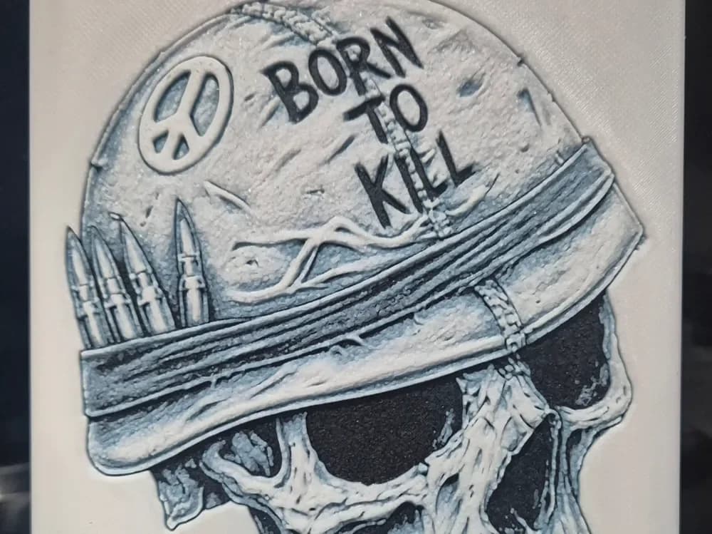born to kill hueforge by Buntsta HueForge model: born to kill hueforge by Buntsta
