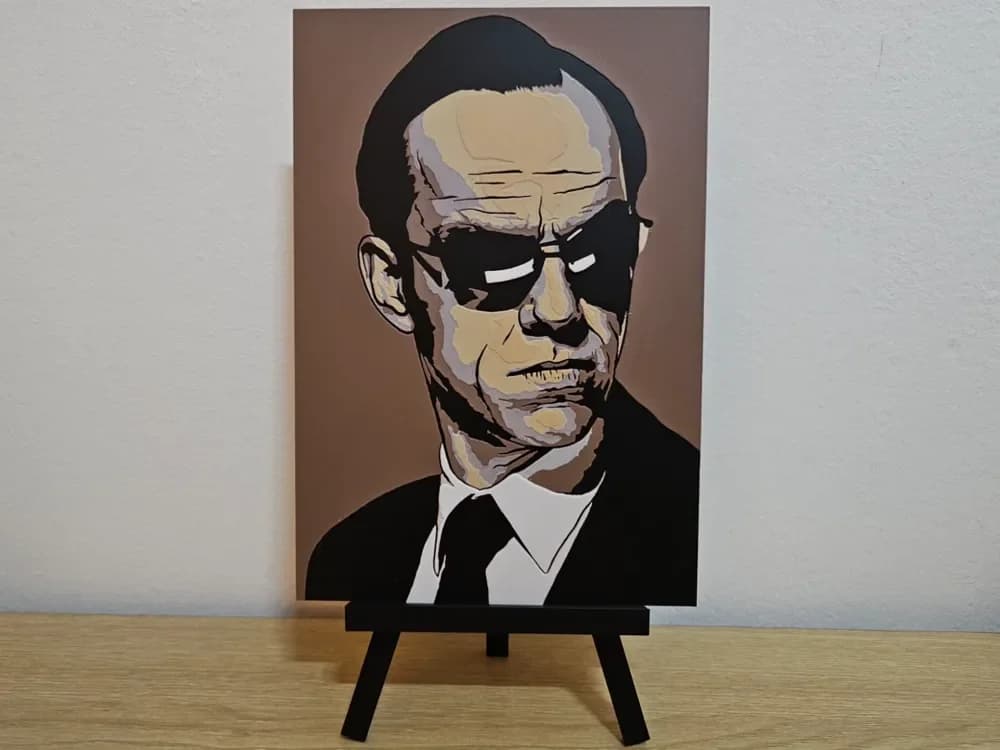 Agent Smith Matrix Hueforge Agent Smith Matrix Hueforge