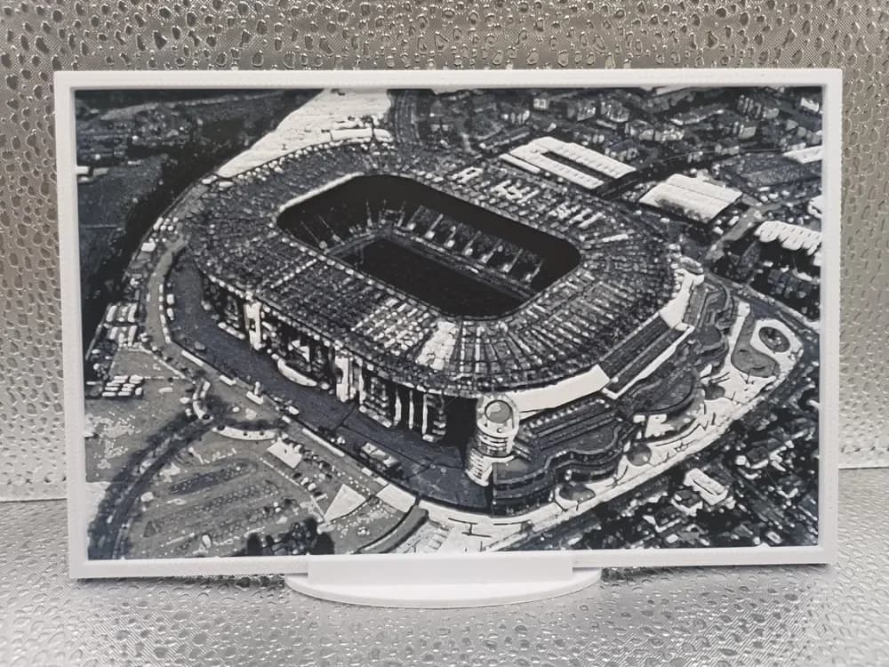 Twickenham Stadium Hueforge by Borishotch Industries HueForge model: Twickenham Stadium Hueforge by Borishotch Industries