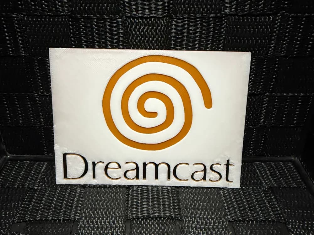 Dreamcast Logo - Hueforge by JoDau HueForge model: Dreamcast Logo - Hueforge by JoDau