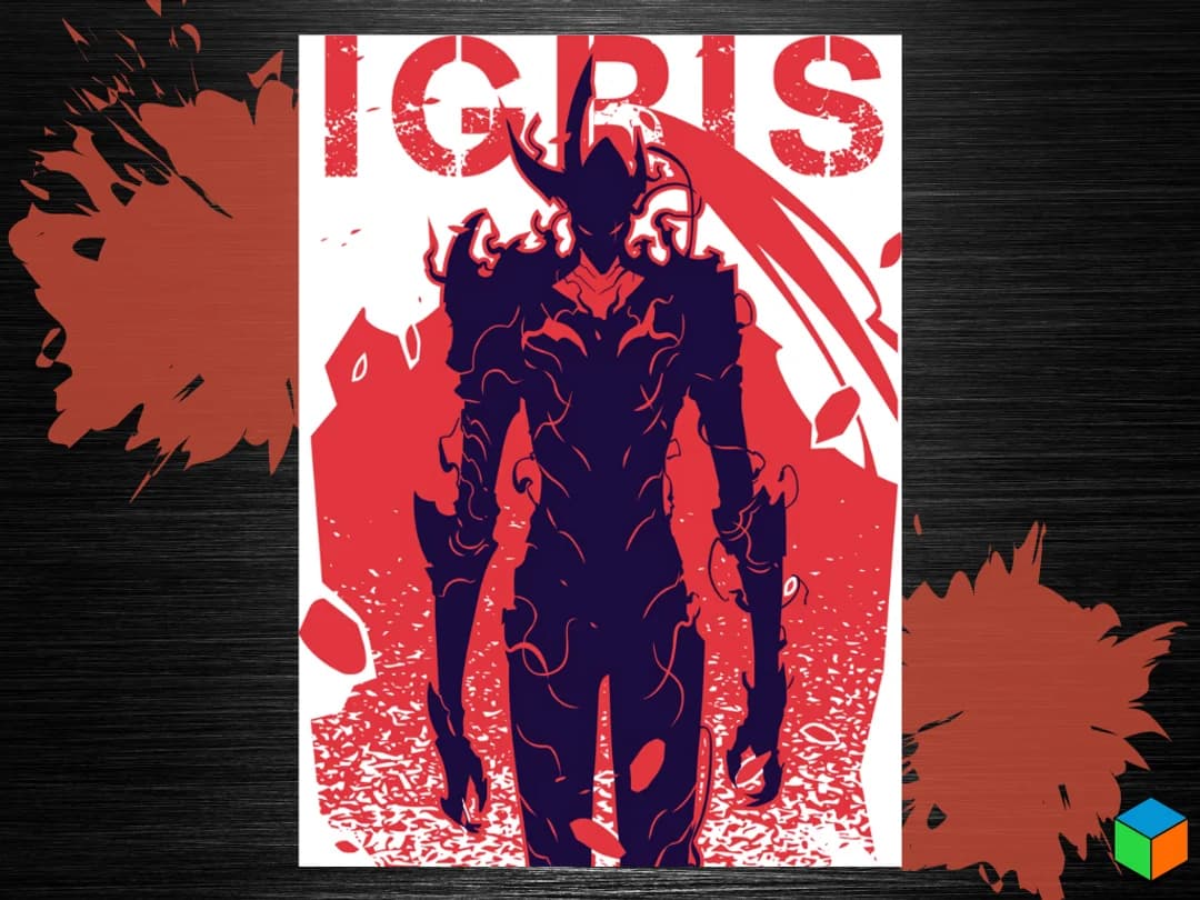 HueForge model: 🛡️ Daily Drop #2 – Igris Enters the Battlefield! ⚔️ by 3D Prints By Vic