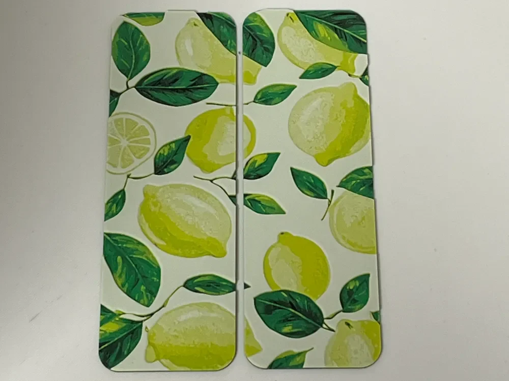 x2 Set of lemon Bookmarks by Morganja HueForge model: x2 Set of lemon Bookmarks by Morganja