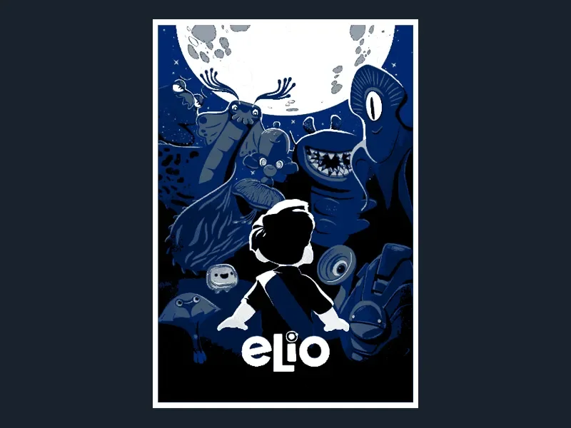 Elio (Movie Poster - HueForge) by HugheCraft HueForge model: Elio (Movie Poster - HueForge) by HugheCraft