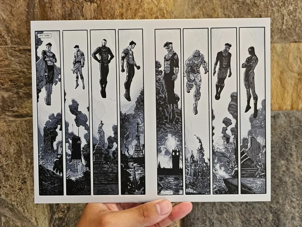 HueForge model: Alternate Marks Invincible Hueforge by Loki