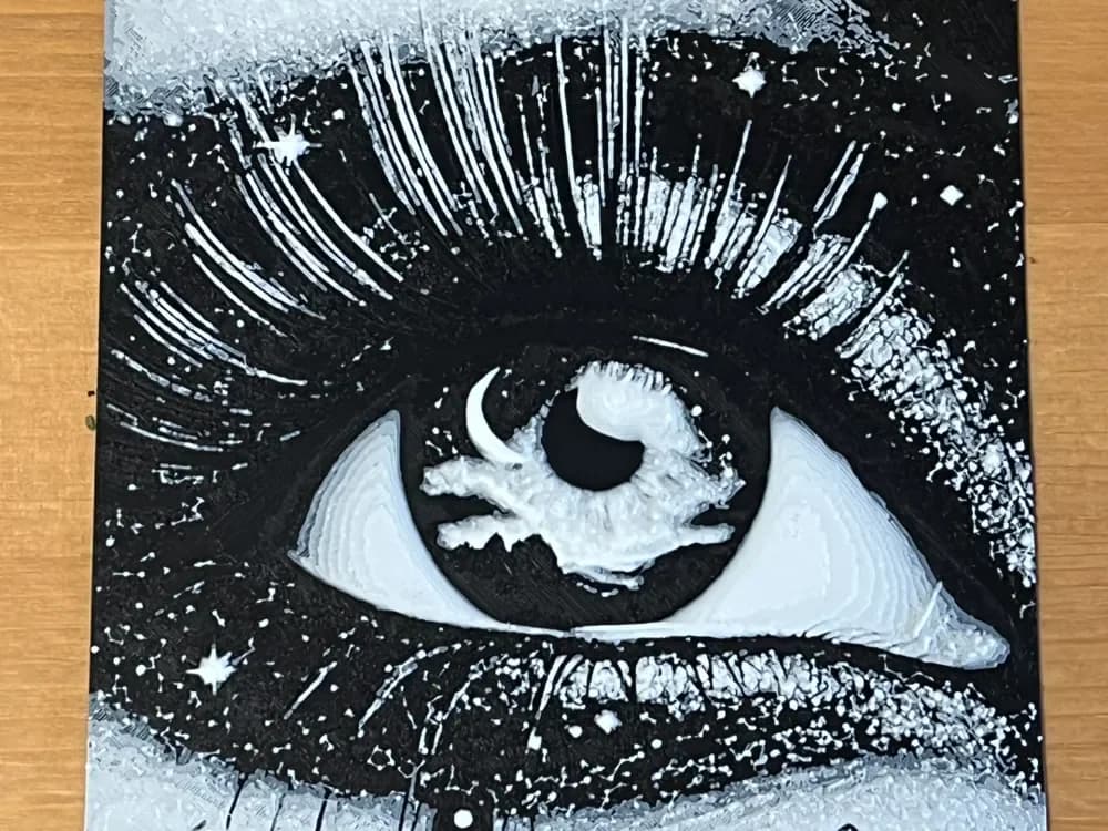 eye hueforge by Morganja HueForge model: eye hueforge by Morganja