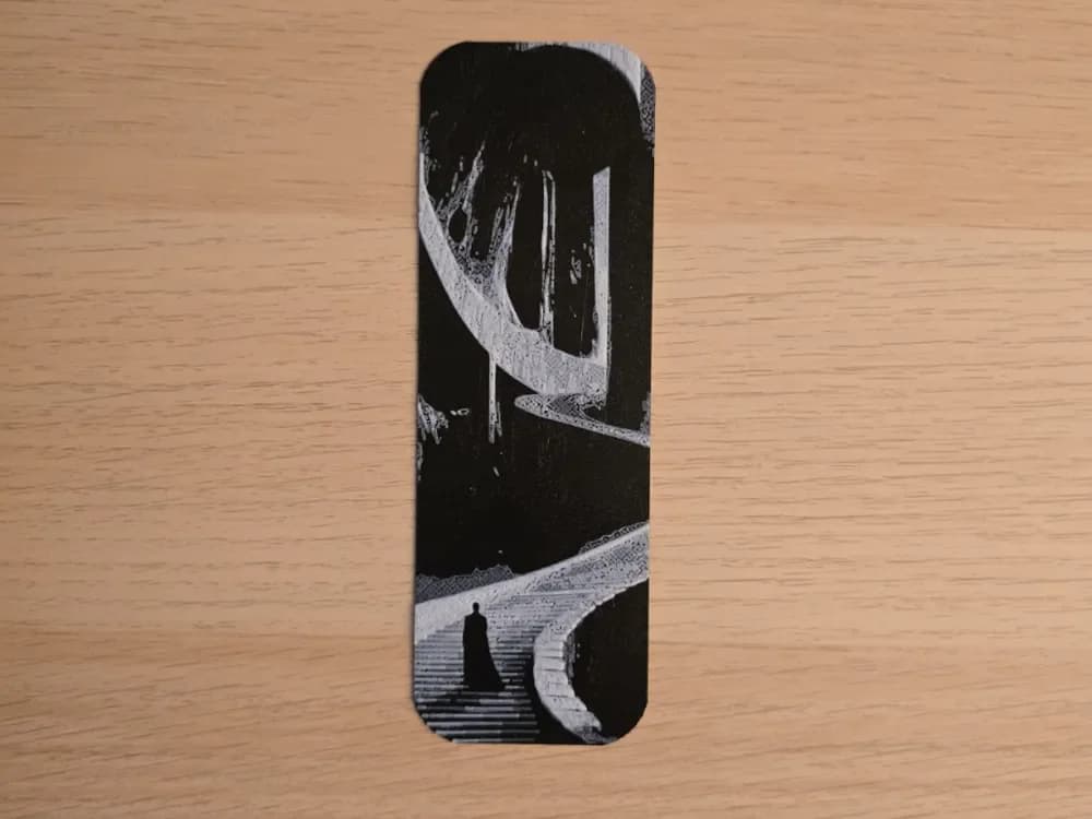 Stairs Bookmark by Atrus Design HueForge model: Stairs Bookmark by Atrus Design