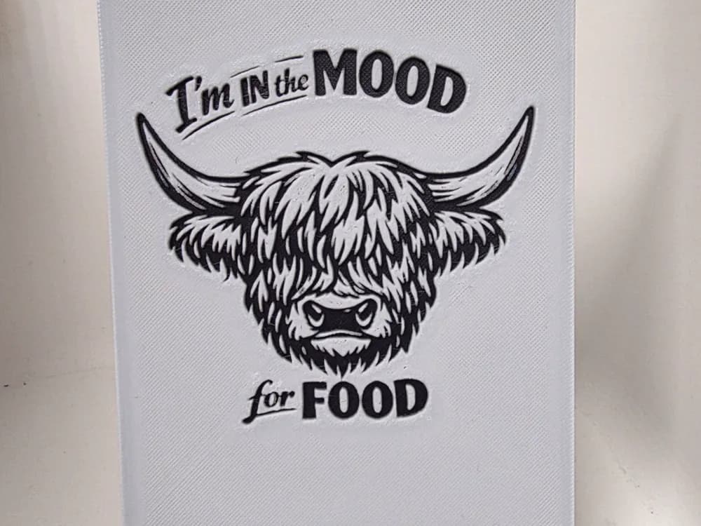 In The Mood For Food Hueforge by Morganja HueForge model: In The Mood For Food Hueforge by Morganja