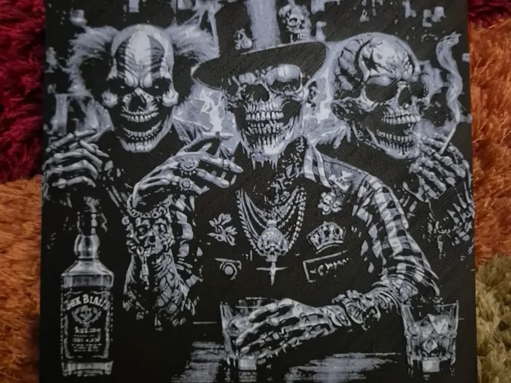 The last round hueforge by Buntsta HueForge model: The last round hueforge by Buntsta