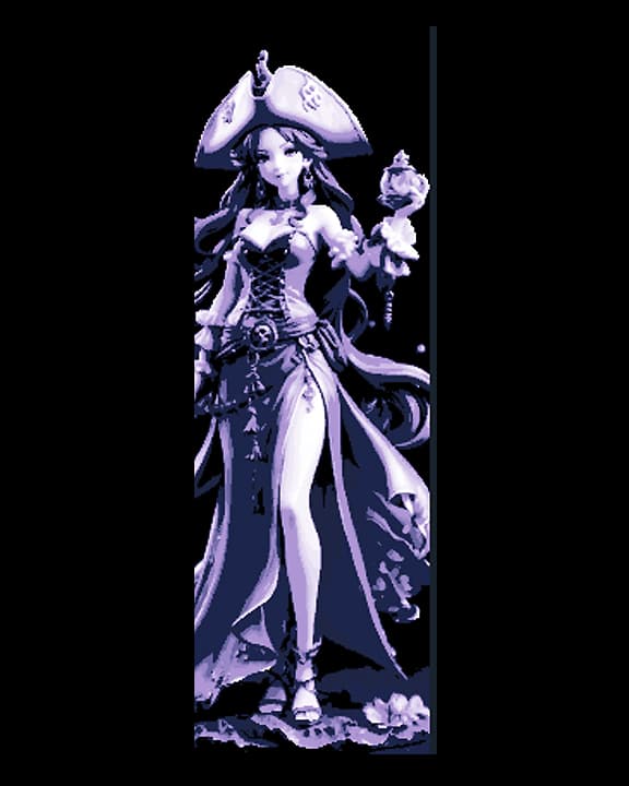 Images of an Anime Style Pirate Doll - Set of 3 Bookmarks Images of an Anime Style Pirate Doll - Set of 3 Bookmarks