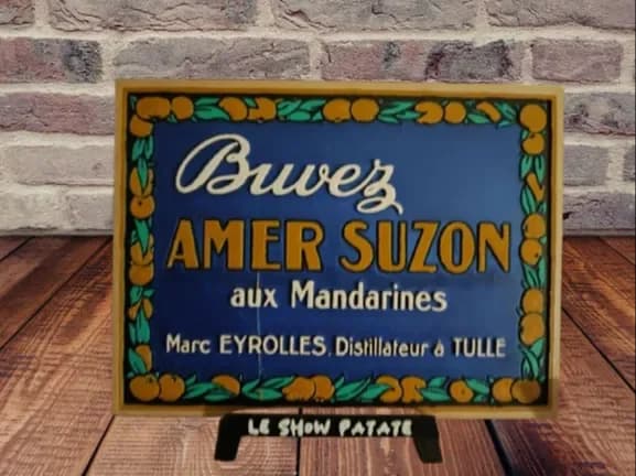 Plaque Vintage Amer Suzon Hueforge by leshowpatate HueForge model: Plaque Vintage Amer Suzon Hueforge by leshowpatate