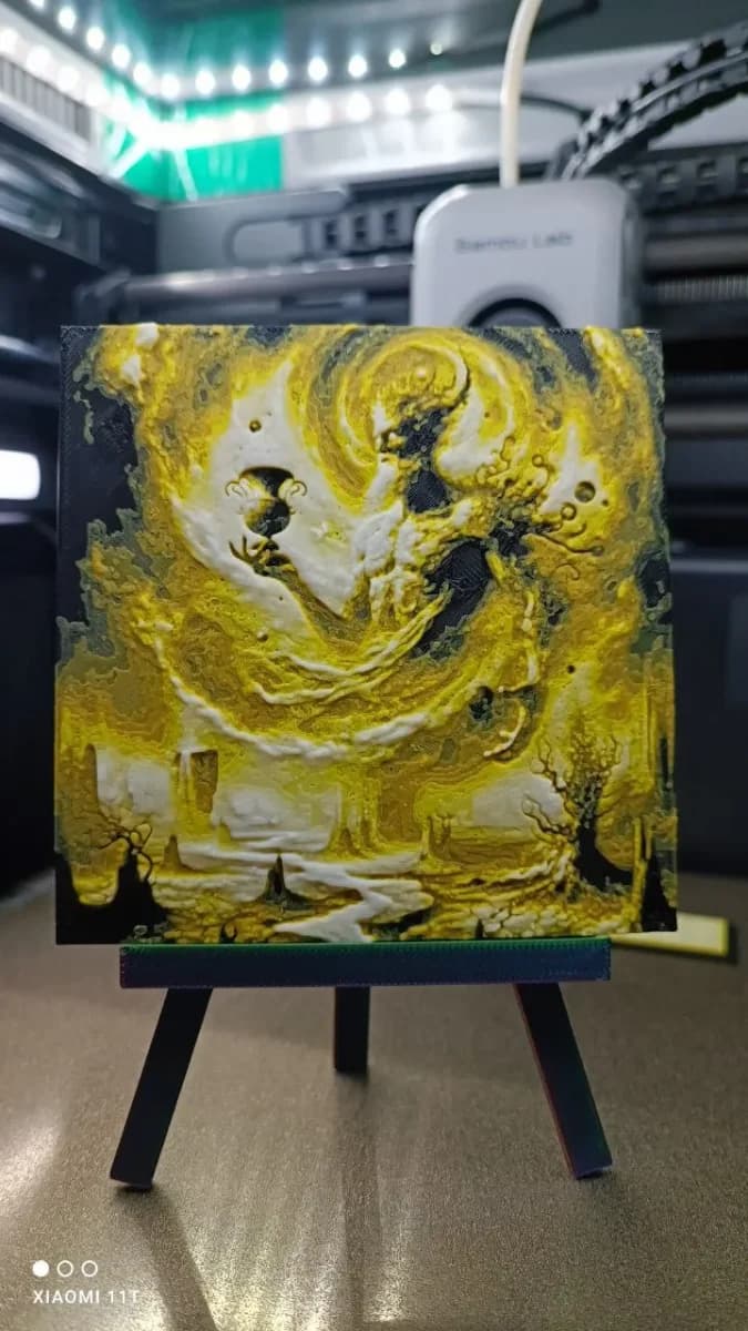 divinity hueforge by KO Additive Labo HueForge model: divinity hueforge by KO Additive Labo