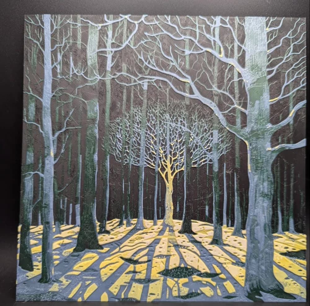 HueForge model: Forest Hueforge by the_bearded_jedi