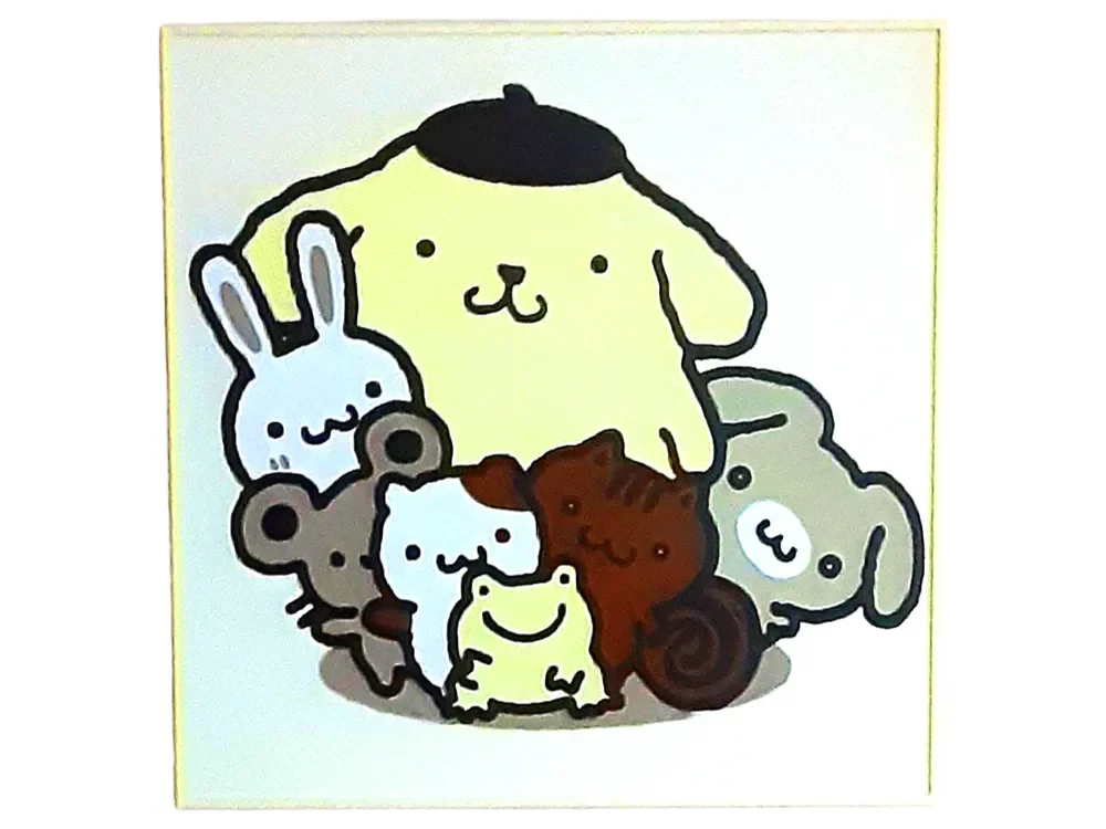 HueForge model: Pompompurin Hueforge Sanrio Yellow Pudding Dog by Elsie Moonshadow