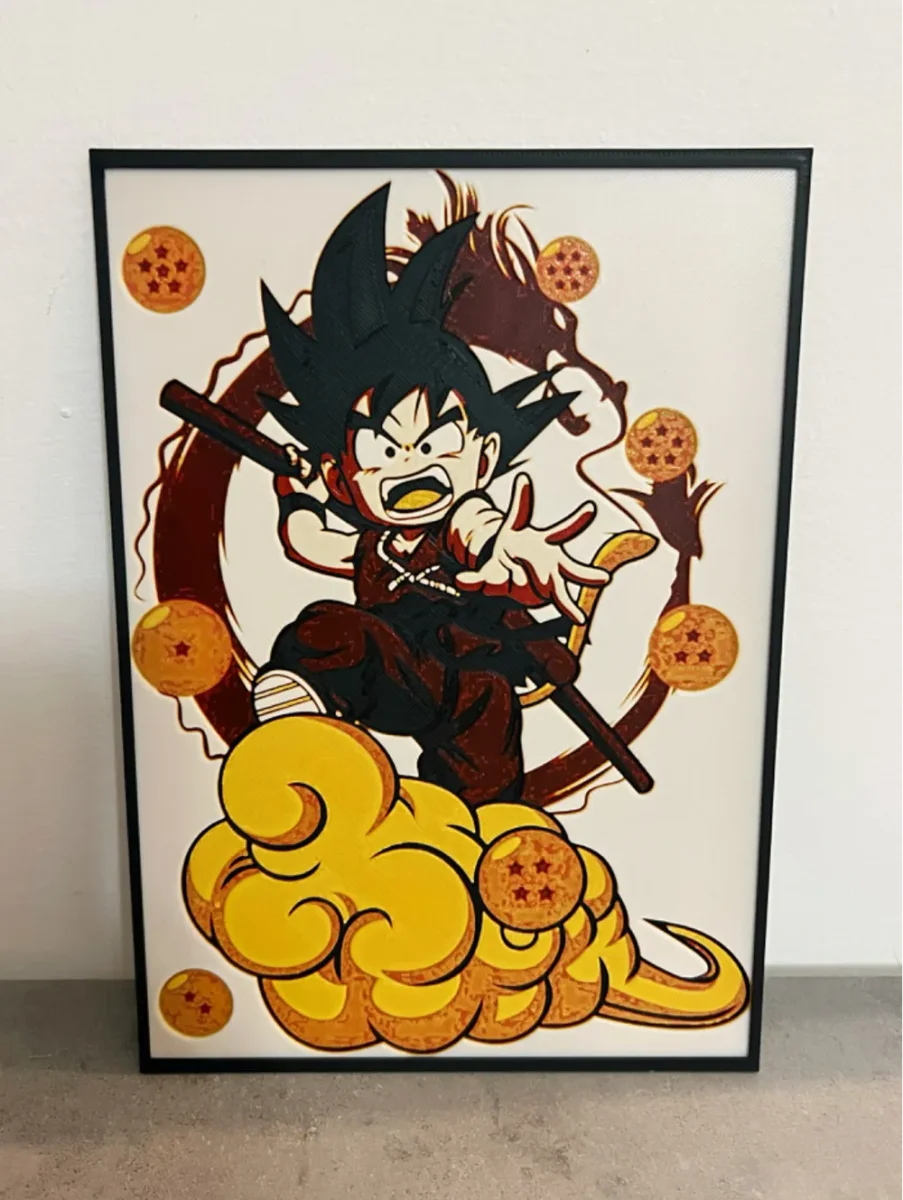 GOKU HUEFORGE (DAIMA'S CALLING) by Giamma933 HueForge model: GOKU HUEFORGE (DAIMA'S CALLING) by Giamma933
