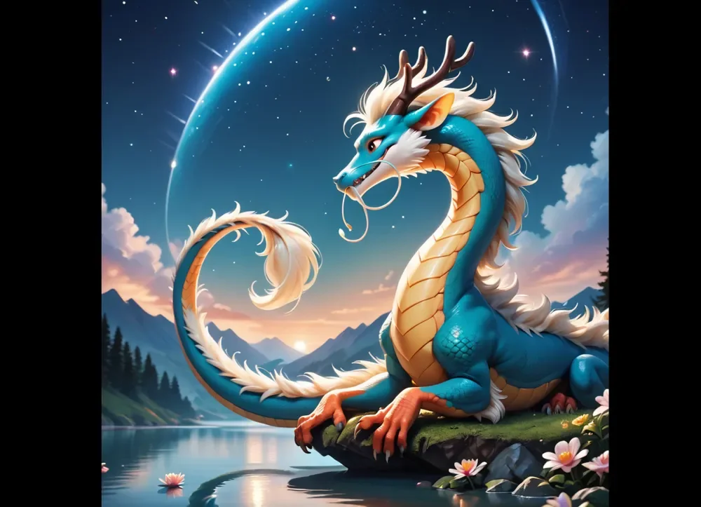 Lunar Dragon - Hueforge by suaimondi HueForge model: Lunar Dragon - Hueforge by suaimondi