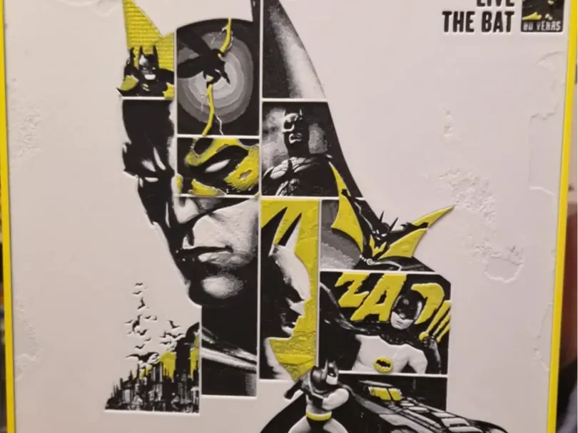 Batman Hueforge 80 years by Dakiren HueForge model: Batman Hueforge 80 years by Dakiren