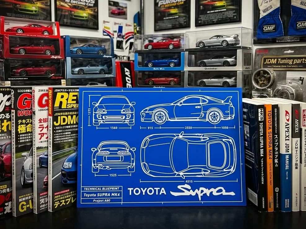 Toyota Supra Mk4 - Blueprint Toyota Supra Mk4 - Blueprint