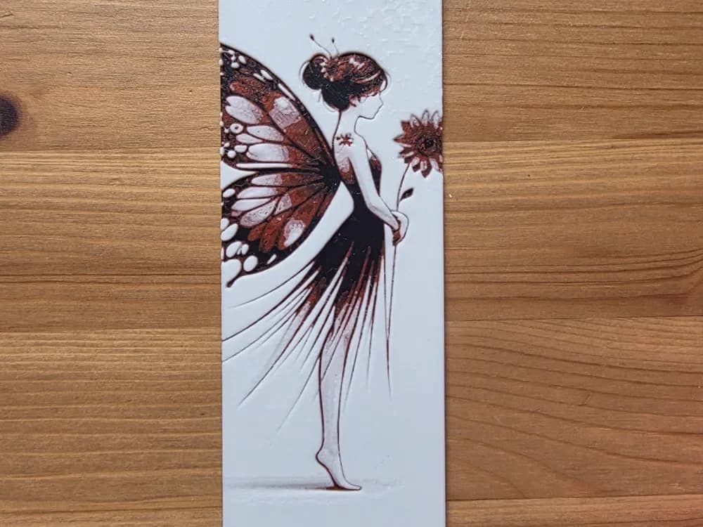 Cute Bookmark by Morganja HueForge model: Cute Bookmark by Morganja