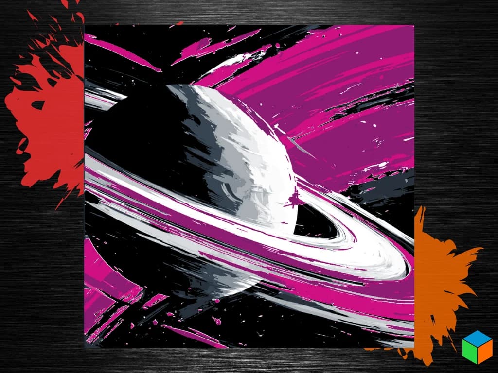 Saturn by 3D Prints By Vic HueForge model: Saturn by 3D Prints By Vic