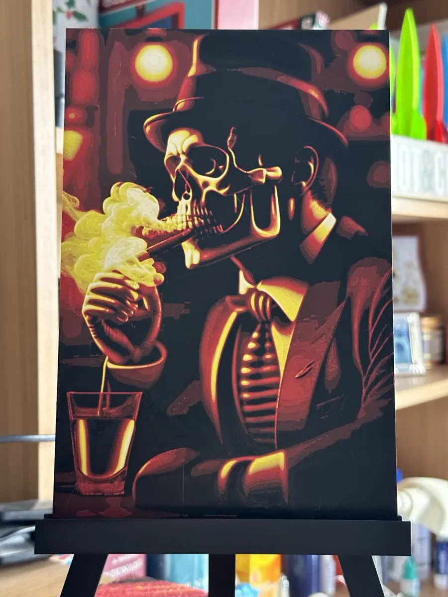 No smoking HueForge by enricoRE HueForge model: No smoking HueForge by enricoRE