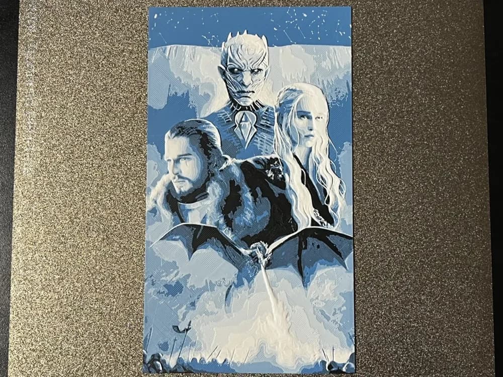 HueForge model: Game of Thrones Hueforge by FantasyZ