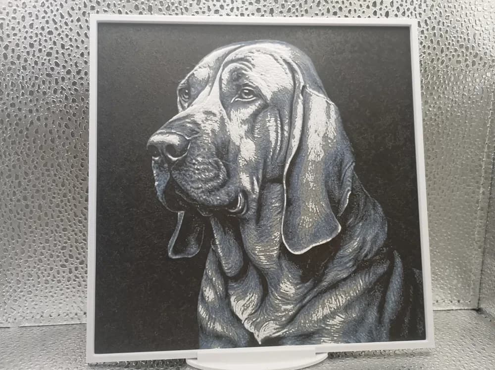 Bloodhound hueforge by Borishotch Industries HueForge model: Bloodhound hueforge by Borishotch Industries