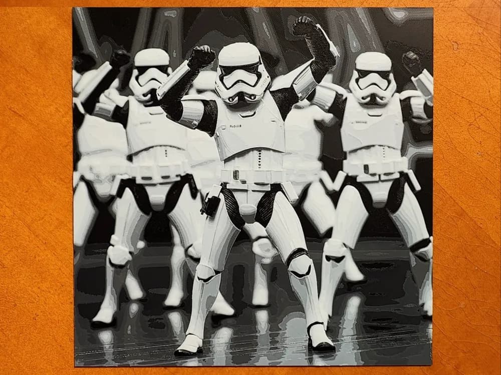Dancing Stormtroopers - 3 Colours Dancing Stormtroopers - 3 Colours