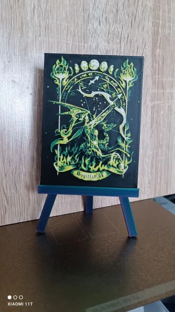 zodiac signs (sagittarius) hueforge by KO Additive Labo HueForge model: zodiac signs (sagittarius) hueforge by KO Additive Labo