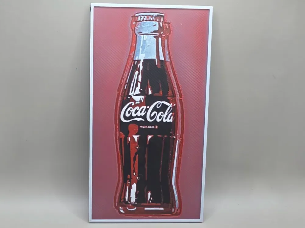 Coca-Cola Bottle - HueForge Coca-Cola Bottle - HueForge