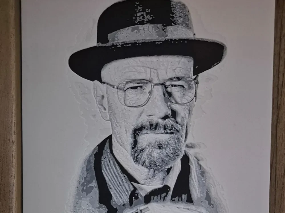 Breaking Bad lets cook hueforge by Buntsta HueForge model: Breaking Bad lets cook hueforge by Buntsta