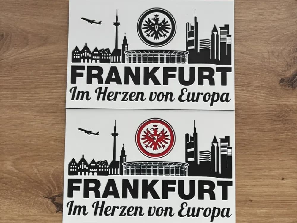 Eintracht Frankfurt In the Heart of Europe - Skyline Eintracht Frankfurt In the Heart of Europe - Skyline