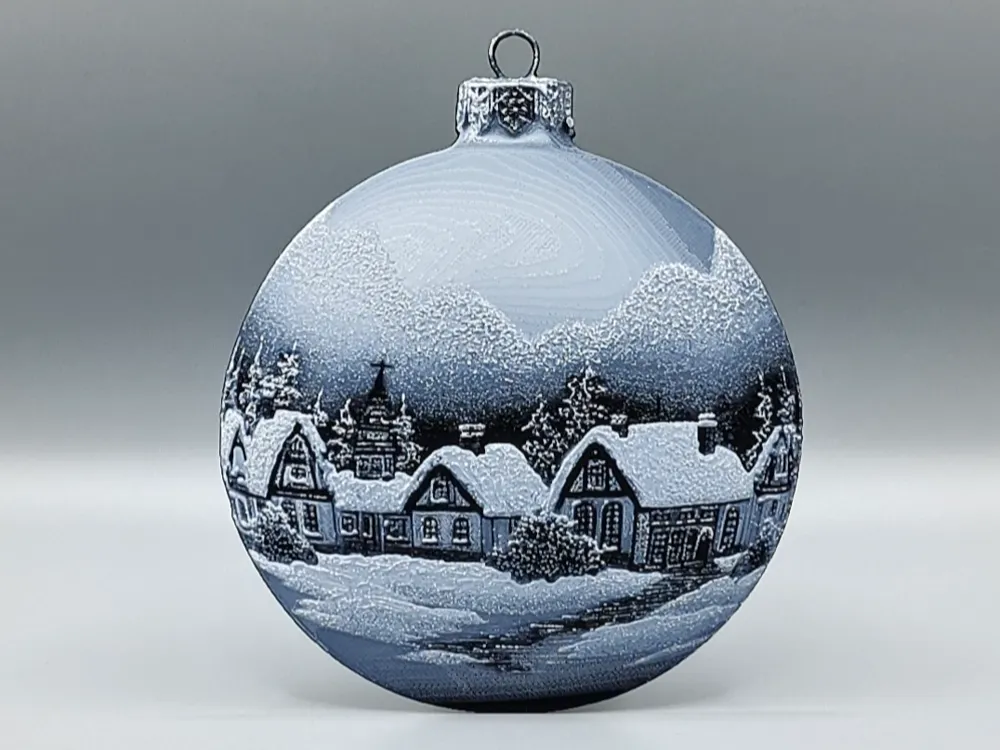 Cozy Cottages Christmas Tree Decoration Ornament Cozy Cottages Christmas Tree Decoration Ornament