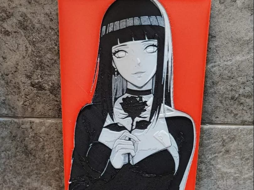 Dark Hinata by Garuda3D HueForge model: Dark Hinata by Garuda3D