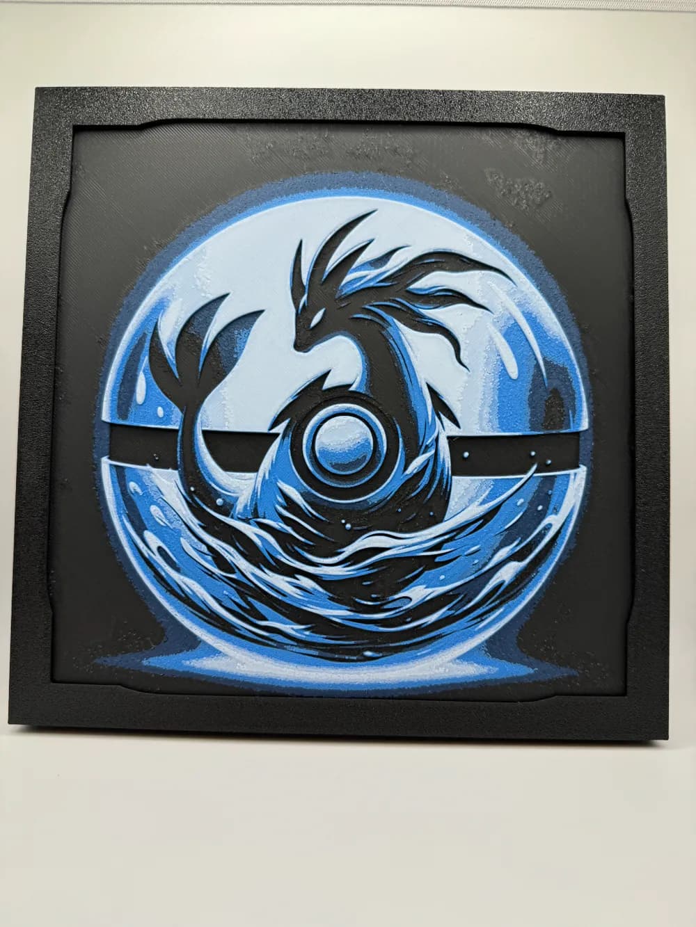 Lugia - Pokeball Hueforge by Canadian Gamer HueForge model: Lugia - Pokeball Hueforge by Canadian Gamer