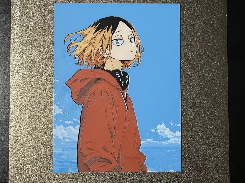 HueForge model: Haikyu Kenma Kozume Hueforge by FantasyZ