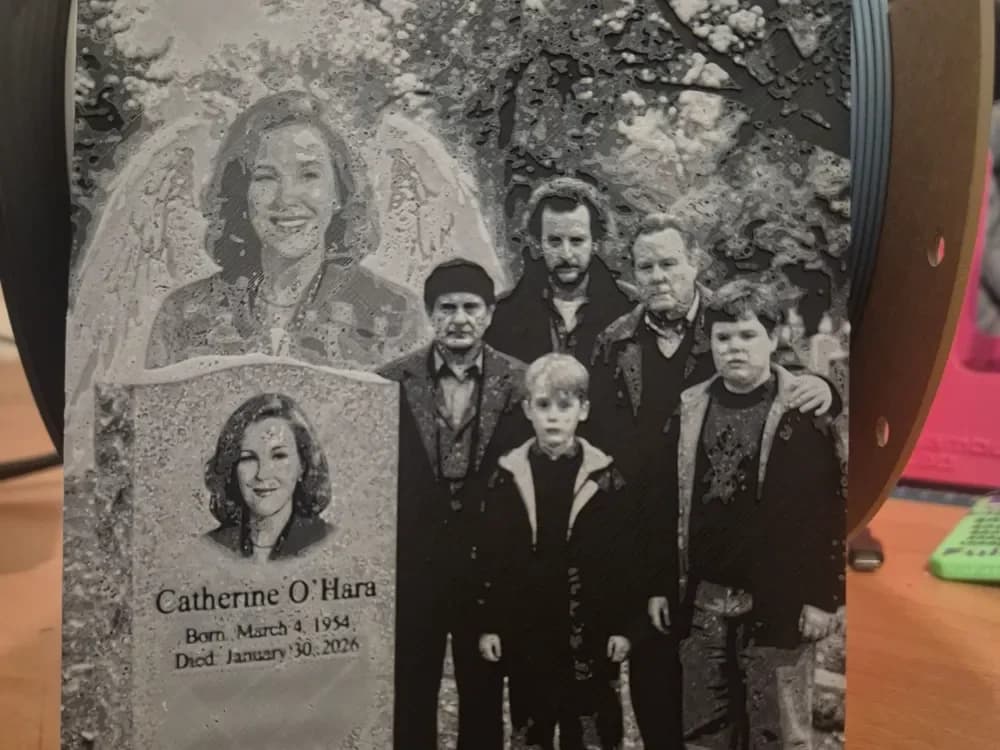 catherine ohara tribute hueforge by Buntsta HueForge model: catherine ohara tribute hueforge by Buntsta