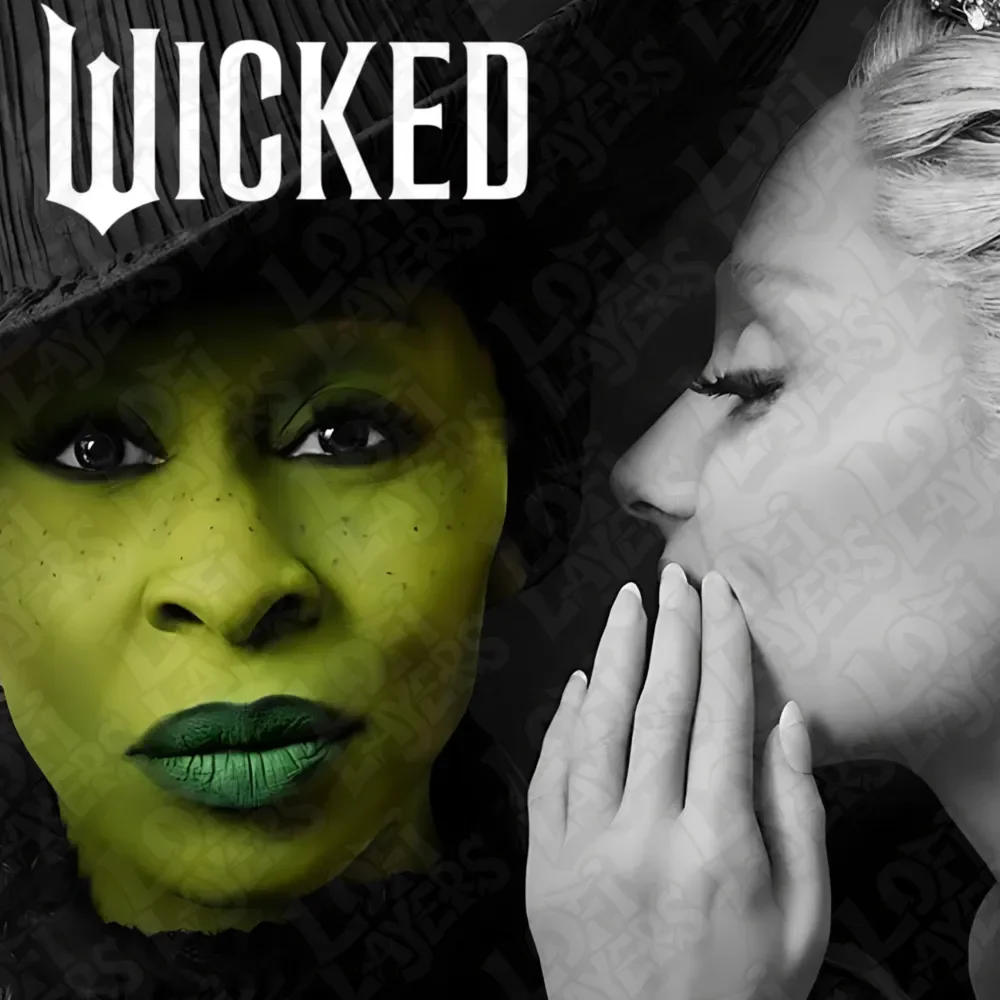 Wicked the Movie Hueforge by LoFi Layers HueForge model: Wicked the Movie Hueforge by LoFi Layers