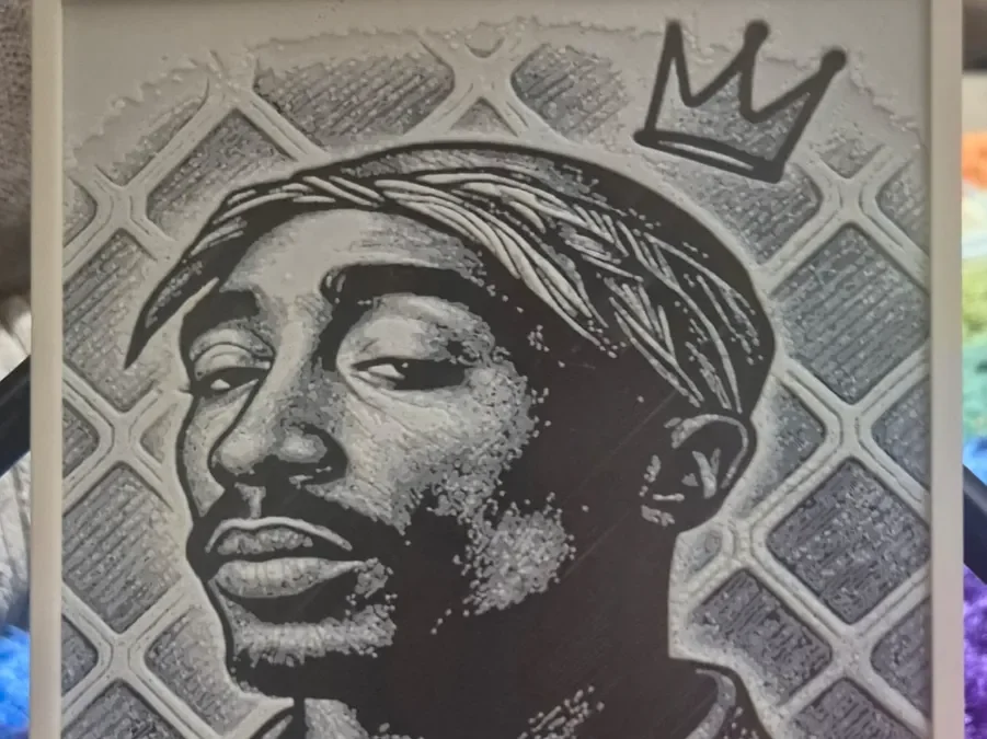 2 Pac 2.2 by Buntsta HueForge model: 2 Pac 2.2 by Buntsta