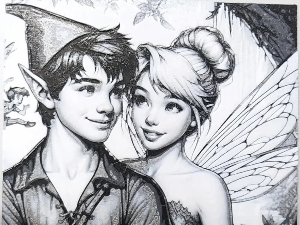 Peter Pan & Tinker Bell Peter Pan & Tinker Bell