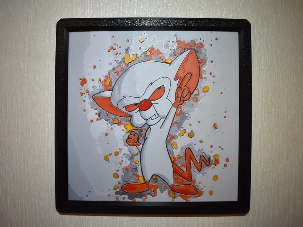 The Brain Hueforge by Chris B HueForge model: The Brain Hueforge by Chris B