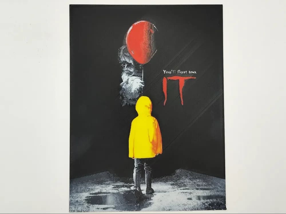 It - Hueforge by Altf4-Formation HueForge model: It - Hueforge by Altf4-Formation