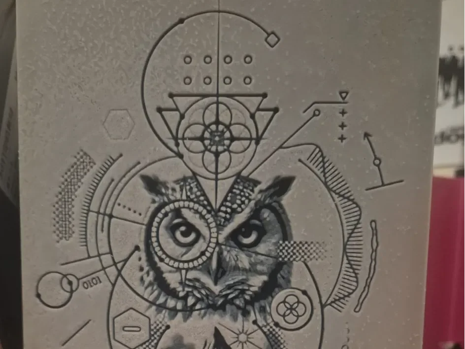 owl symbols hueforge by Buntsta HueForge model: owl symbols hueforge by Buntsta