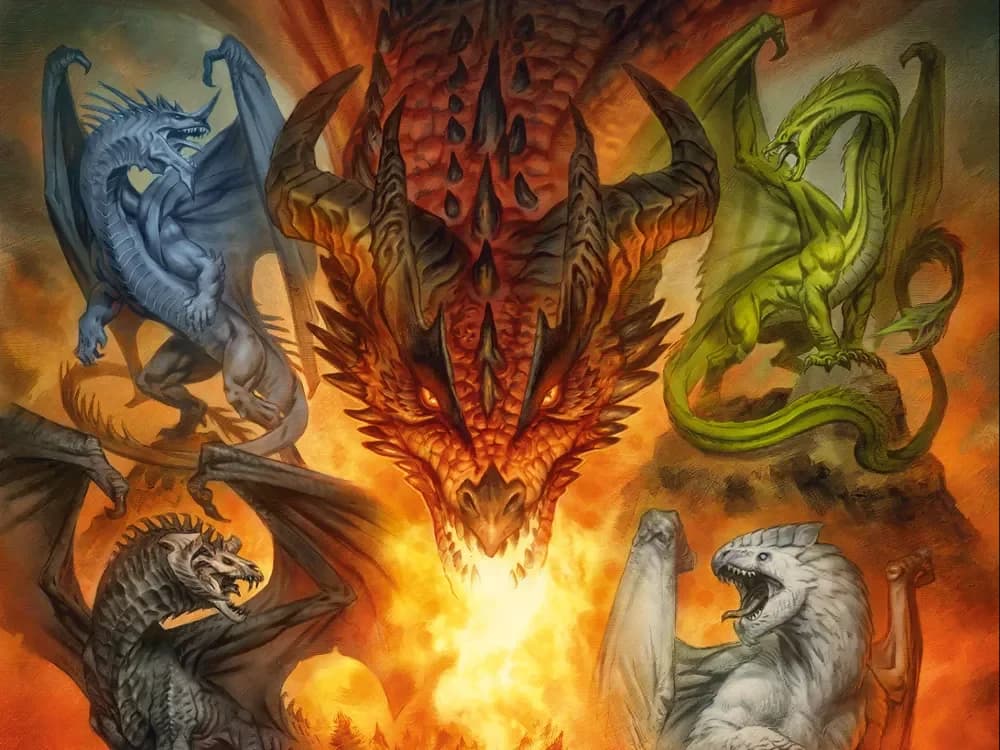 Hueforge Dragons by ratz HueForge model: Hueforge Dragons by ratz