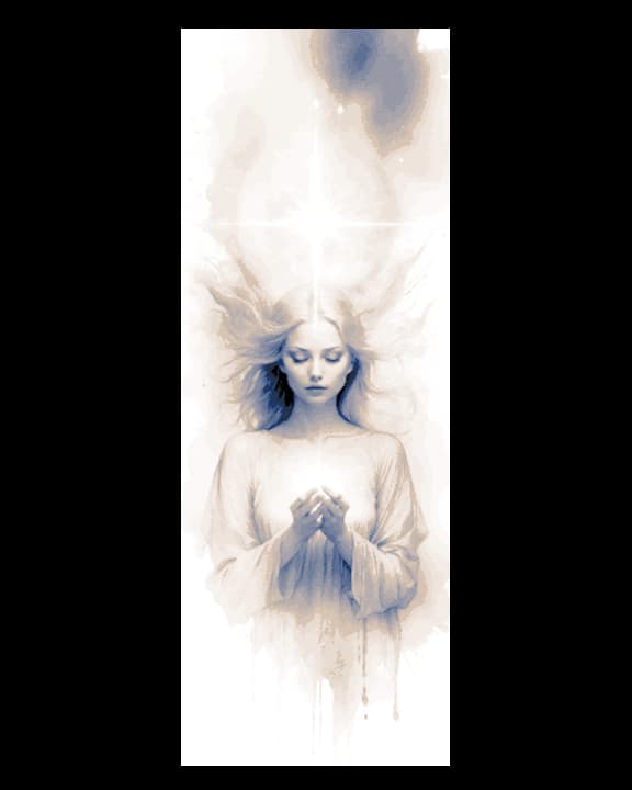 Showing the Power and Light from within Her - Set of 3 Bookmarks by BooneCo3d HueForge model: Showing the Power and Light from within Her - Set of 3 Bookmarks by BooneCo3d